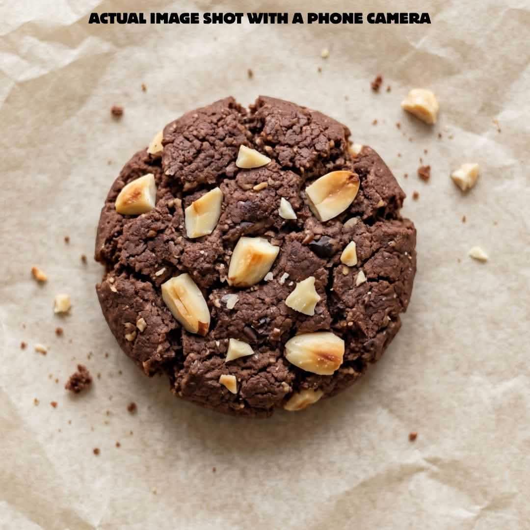 Almond Cocoa Crunch Cookies (10x20g Cookies) • Sugar-Free Almond Flour Cookies • 200g (10x20g Cookies) - Image 3