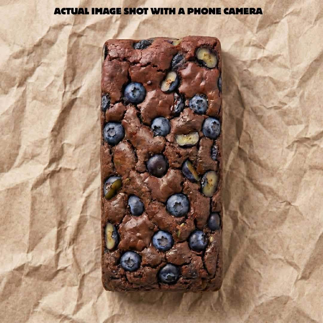 Blueberry Protein Brownie • 15g Protein • Sugar Free High Protein Brownies • 40g - Image 3