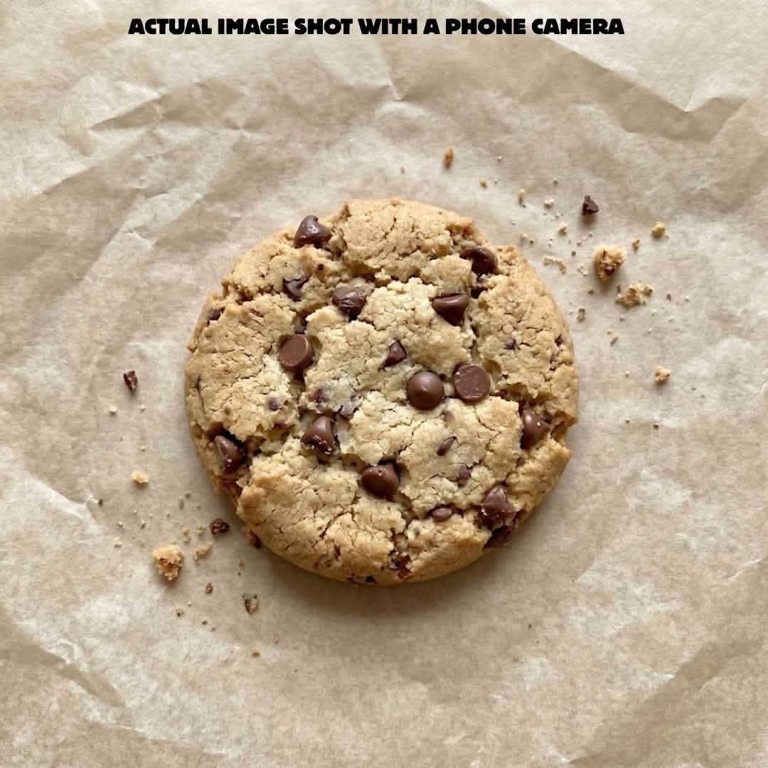 Choco Chip Cookies (10x20g Cookies) • Sugar-Free Almond Flour Cookies • 200g (10x20g Cookies) - Image 3