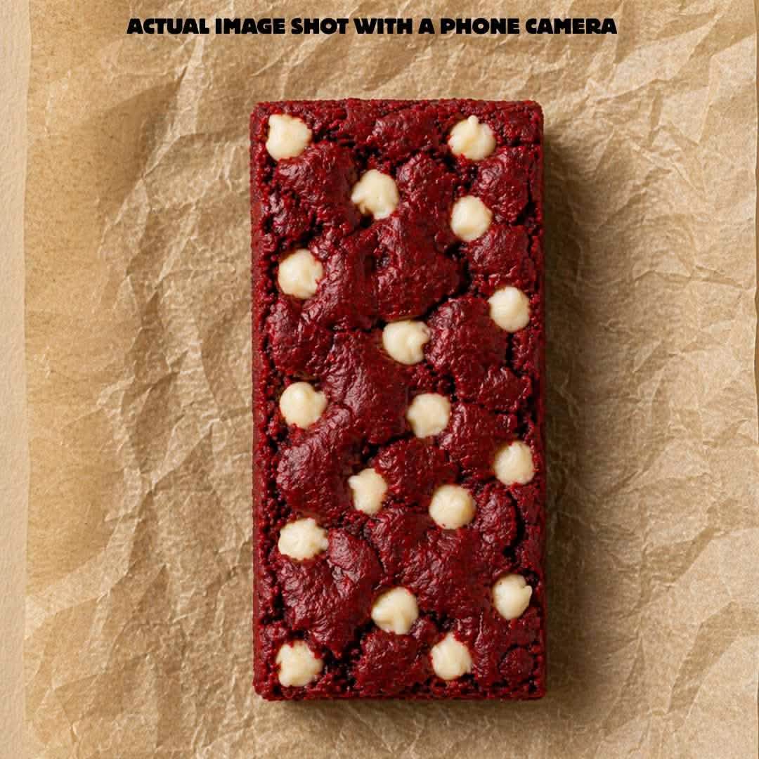 Red Velvet Protein Brownie ⢠15g Protein ⢠Sugar Free High Protein Brownie ⢠40g - Image 3