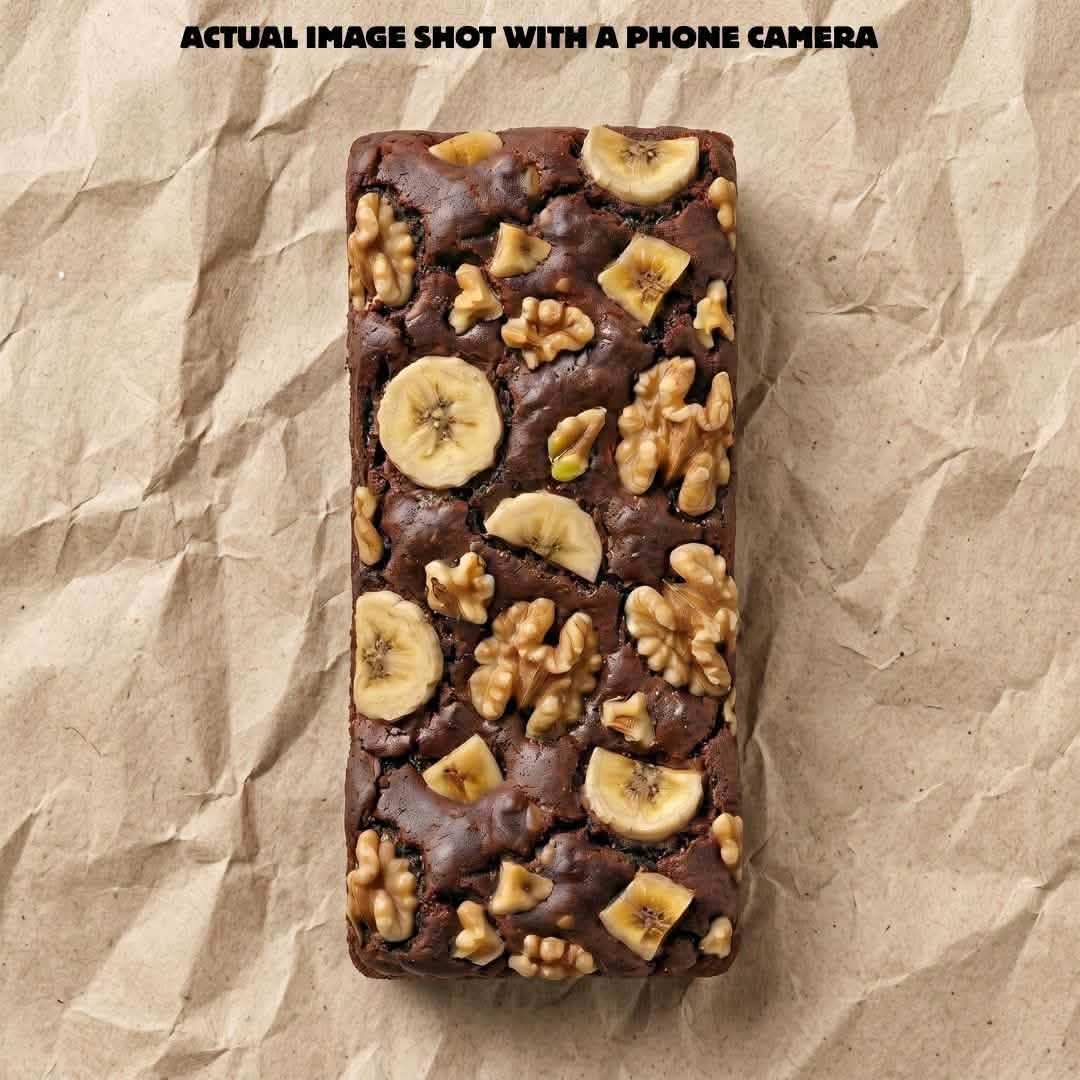Banana & Walnut Protein Brownie • 14g Protein • Sugar Free High Protein Brownies • 40g - Image 3
